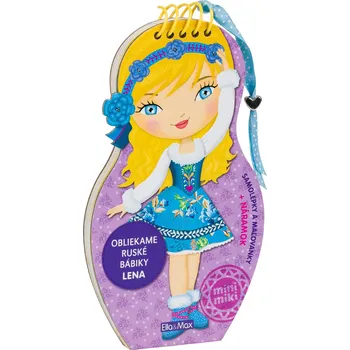 omalovánky Obliekame ruské bábiky LENA – Maľovanky