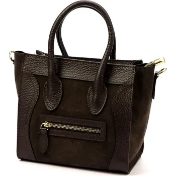 Kabelka Dámská kabelka Luka 26-055 tmavě hnědá + doprava zdarma