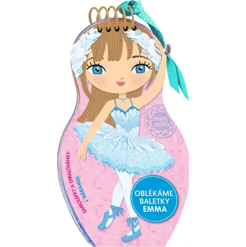 omalovánky Ella & Max Oblékáme baletky EMMA – Omalovánky