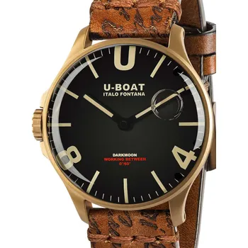 Hodinky U-Boat 8467/B Darkmoon 44mm IP Bronze