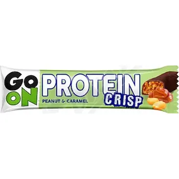 Čokoláda GO ON Protein.tyčinka CRISP arašídy&karamel 50g