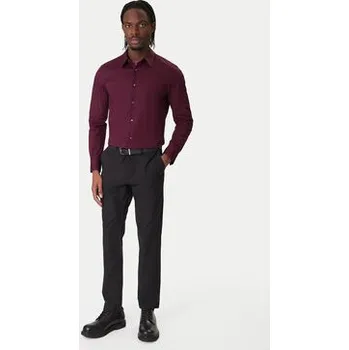 Pánská košile Calvin Klein Košile LV04LB145G Fialová Slim Fit 2XL