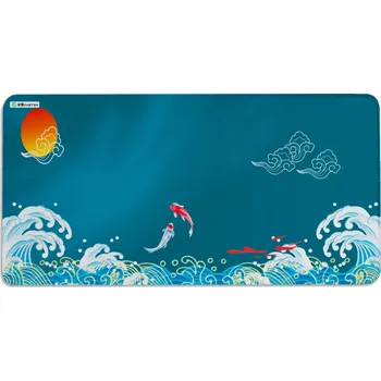 Podložka pod myš VELKÁ PODLOŽKA POD MYŠ MYŠ 100x50 XXXL KBcustom Psací stůl Flower 51