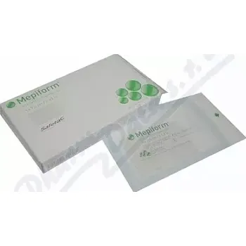 Lék na kožní problémy, vlasy a nehty Mepiform samolep.silik.krytí sterilní 5x7.5cm 5ks