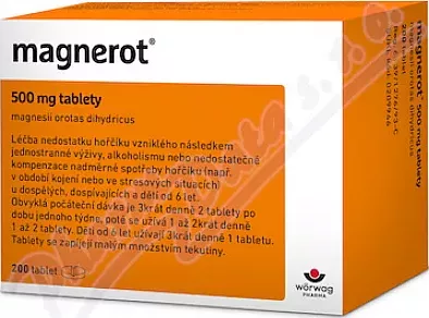 Magnerot 500mg tbl.nob.200 II