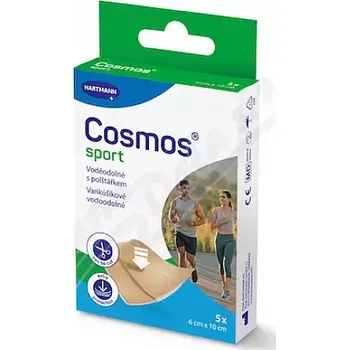 Náplast Cosmos sport voděodolná náplast 6x10cm 5ks
