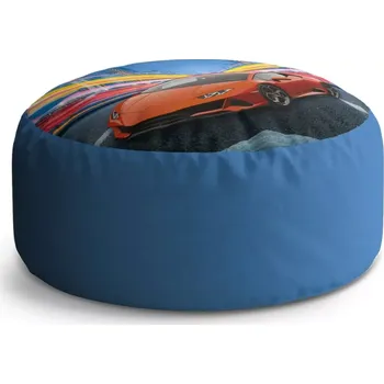 Taburet Sablio Taburet Circle Sportovní auto 2: 38x48 cm