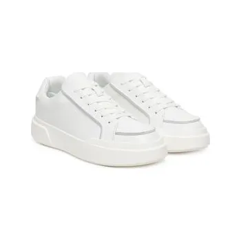 Dámské tenisky Calvin Klein Sneakersy Chunky Cupsole Lace Up Lth Pinch YM0YM01454 Bílá 45