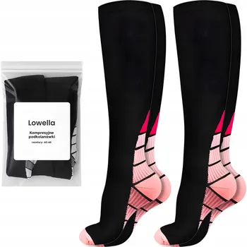 Dámské ponožky PONOŽKY KOMPRESNÍ PONOŽKY ZDRAVOTNÍ PONOŽKY 2 PÁRY NA KŘEČOVÉ ŽÍLY 40-46