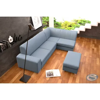 Sedací souprava FALCO Rohová sedací souprava Minister světle šedá