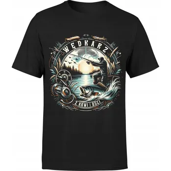 Pánské tričko DÁREK PRO RYBÁŘE PÁNSKÉ TRIČKO RYBÁŘ FISH S POTISKEM 3XL