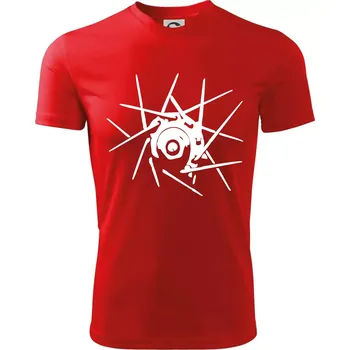 Cyclo výplet - Dětské triko sportovní (dresovina) - 158 cm/12 let ( Červená )