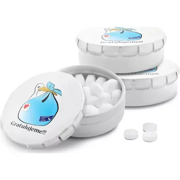 Bonbon Sablio Mentolky Gratulujeme!!! 2 - 3 ks