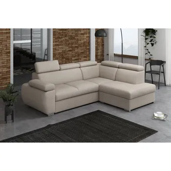 Sedací souprava FALCO Rohová sedací souprava Brooklyn IV pravá béžová