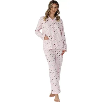 Pánské pyžamo DÁMSKÉ PYŽAMO EWI 1524 světle růžová XL