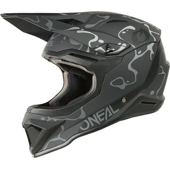 Helma na motorku O´Neal přilba 1SRS SPLASH černá šedá Barva: černá/šedá, Velikost: XS