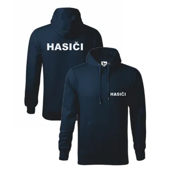 Pánská mikina Tmavě modrá mikina pro hasiče