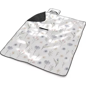 deka Sablio Plážová deka Jemné květy: 200x140 cm