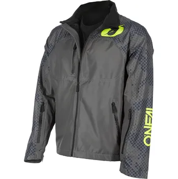 Cyklistická bunda O´Neal bunda SHORE RAIN Barva: šedá/žlutá, Velikost: XS