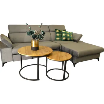 Sedací souprava FALCO Sedací souprava Apolita pravá šedá