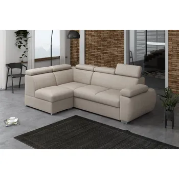 Sedací souprava FALCO Rohová rozkládací sedací souprava Brooklyn VII levá béžová