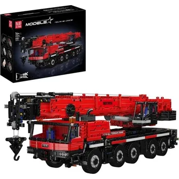 ostatní stavebnice Mould King 17074 Červený autojeřáb R/C LTM 1110