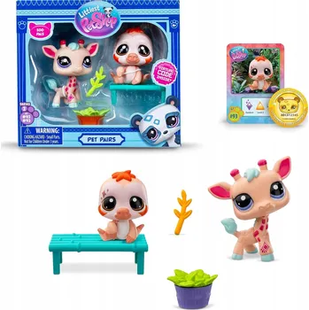 Figurka LITTLEST PET SHOP G7 SET 2 figurky zvířátek #88 Sheltie a #89 Poodle