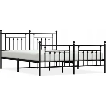 Postel Jednolůžková kovová postel GV1 160x200 černá