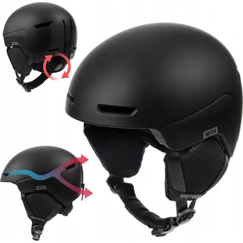 Lyžařská helma Meteor Avalo S 53-55 cm černá