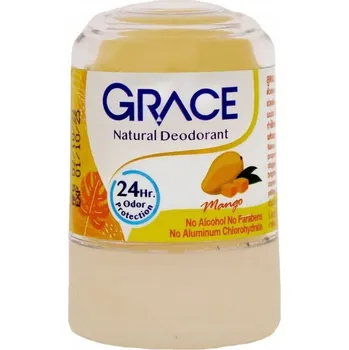 Thajský přírodní minerální deodorant hypoalergenní Grace s vůní manga, 50 g