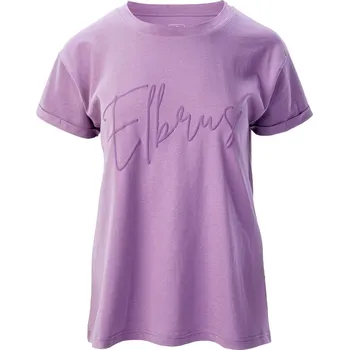 Dámské tričko Dámské Tričko s krátkým rukávem ELBRUS INGER WO'S M000209398 – Fialová XS