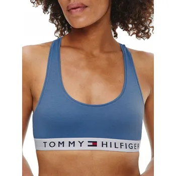 Podprsenka Tommy Hilfiger sportovní podprsenka modrá, velikost XS