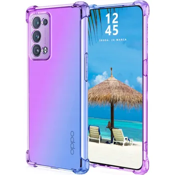 Pouzdro na mobilní telefon Zadní Kryt SunSky pro Oppo Reno6 Pro 5G modrý