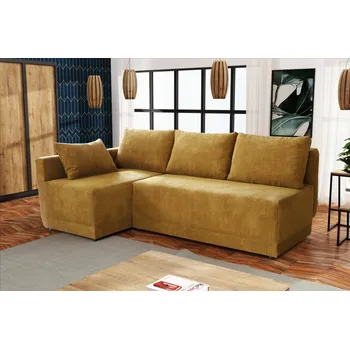 Sedací souprava FALCO Rohová sedací souprava Nestor Premium levá hnědá