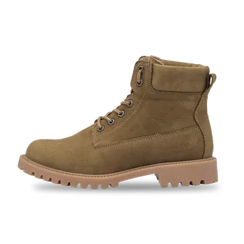 Dámská zimní obuv Vasky Country Caramel - Dámské kožené kotníkové boty hnědé | česká výroba ze Zlína 38 EU