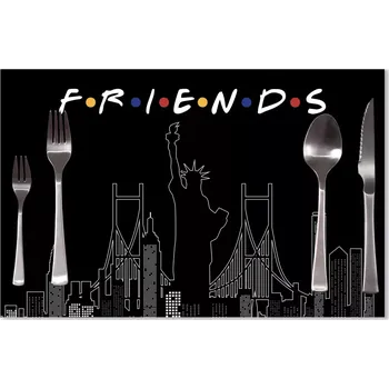 prostírání Sablio Prostírání Seriál Přátelé FRIENDS Obrysy: 40x30cm