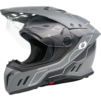 Helma na motorku O´Neal přilba SIERRA RS ECHO Barva: černá/šedá, Velikost: XXL