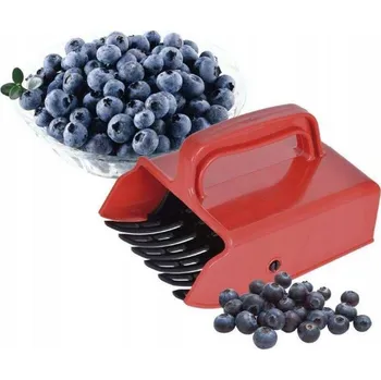 Sběrač bobulí pro děti 16x10x11 cm červený PP