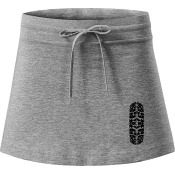 Dámská sukně Enduro / cross pneumatika - Sportovní sukně - two in one - XL ( Tmavě šedý melír )