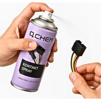 KONTAKT SPRAY ČISTIČ A KONZERVANT ELEKTRONIKY QCHEM 400 ml