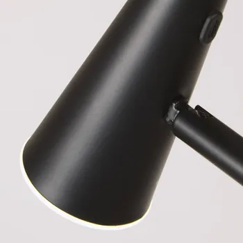 Lampička Searchlight LED stojací lampa na baterie 10450BK, černá, výška 151 cm, kov černá matná 1 x 5 W LED - Doprava zdarma