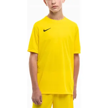 Chlapecké tričko Nike dětské tričko žluté polyester velikost 128