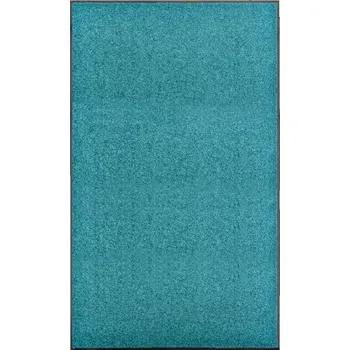 Rohožka Protiskluzová rohožka azurová, polyamid, PVC, 150x90 cm, 9 mm