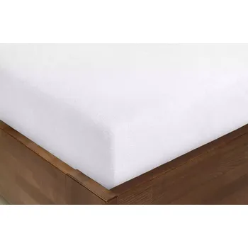 Prostěradlo Mikroplyšové prostěradlo - bílé 90x200