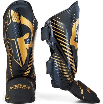 Chránič holeně pro bojový sport Chrániče holení Ground Game BLING Velikost: L