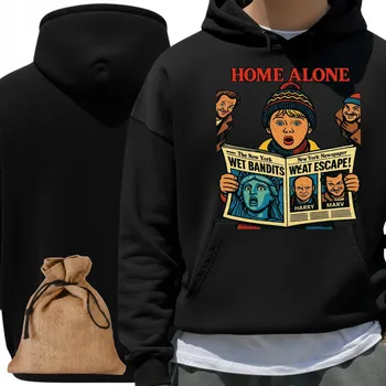 Pánská mikina MIKINA VÁNOČNÍ PÁNSKÁ VÁNOCE DÁREK SÁM DOMA KEVIN M