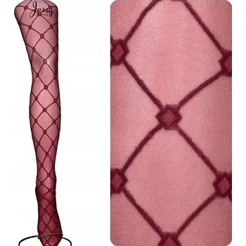 Dámské spodní prádlo Punčocháče Calzamia 20den červené RED WINE velikost 3