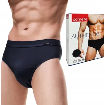 Slipy Pánské slipy CORNETTE AUTHENTIC, grafit, XL