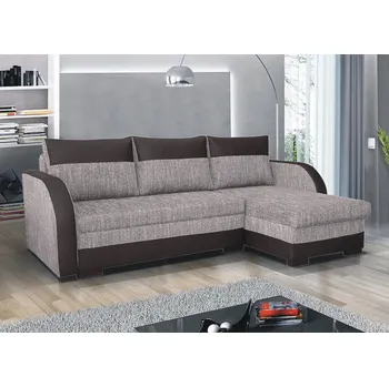 Sedací souprava FALCO Sedací souprava Ohio rozkládací hnědošedá