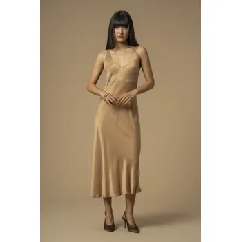 Dámská halenka Kocca šaty zlaté Velikost: M